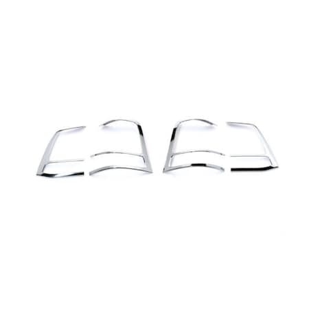 Putco 08-10 LAND CRUISER CHROME TAIL LIGHT COVERS 401872